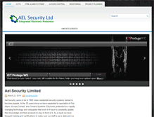Tablet Screenshot of aelsecurity.com